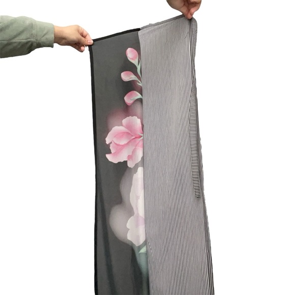 Alembika Floral Flowy Midi Dress Vacation Beach Coastal Size Small - Picture 10 of 13